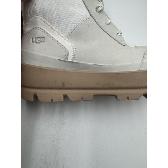 Uggs THE UGG LUG Women's NWD Boot White/Tan US Size 9.5 Medium NIB - Picture 12 of 12